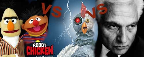 Read more about the article Sesame Street vs. Robot Chicken vs. Jacques Derrida