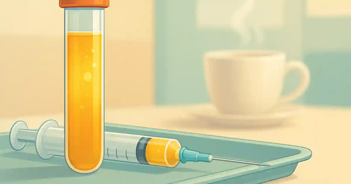 why no caffeine after prp