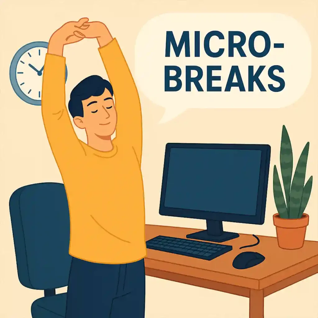 take micro-breaks