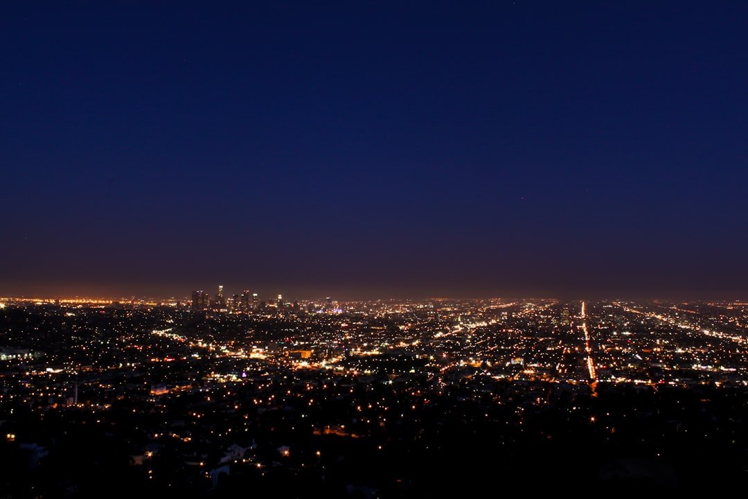 City lights at night illustrating noctourism and travel after dark