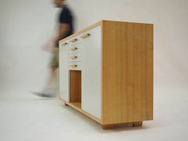 Handmade sculptural furniture illustrating collectible design and functional art