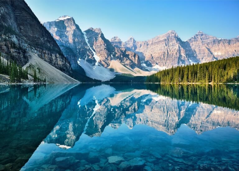Cool northern landscape illustrating the coolcation travel trend in Canada