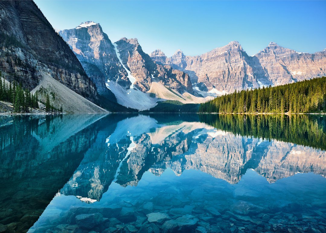 Cool northern landscape illustrating the coolcation travel trend in Canada